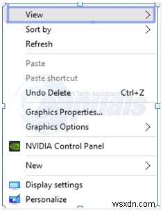 Khắc phục:Thiếu biểu tượng màn hình trong Windows 10 