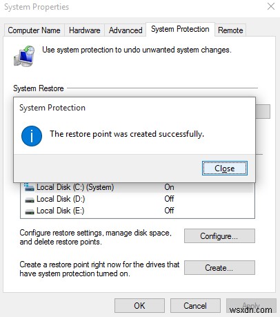 Cách thực hiện:Định cấu hình Khôi phục Hệ thống trong Windows 10 