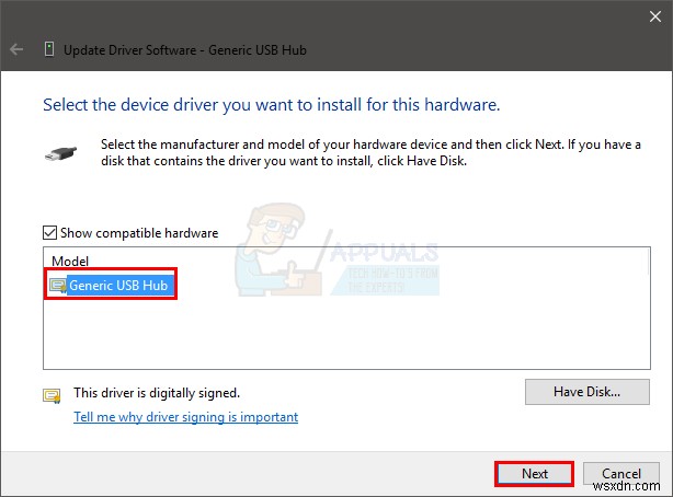 Khắc phục:Thiết bị USB không được nhận dạng trên Windows 10 