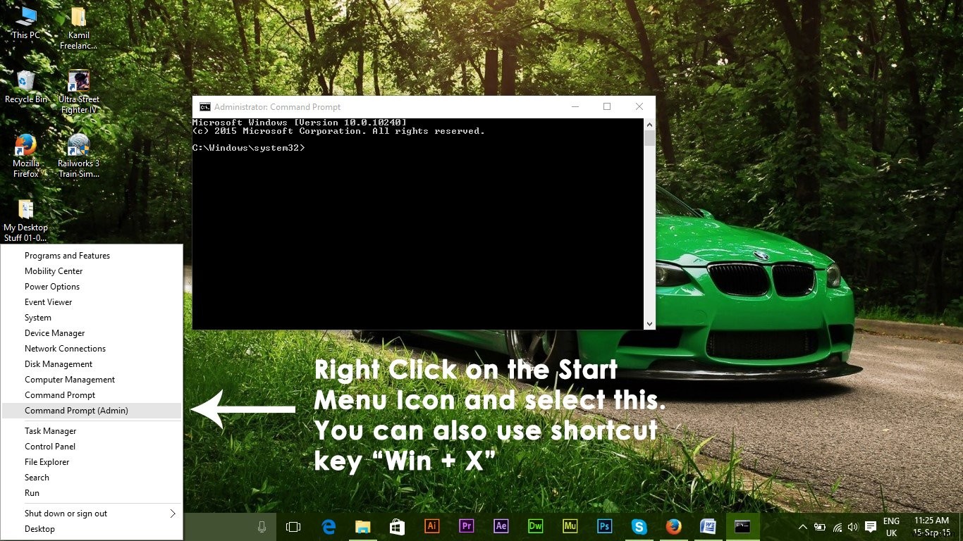 Cách thực hiện:Chạy quét sfc trong Windows 10 