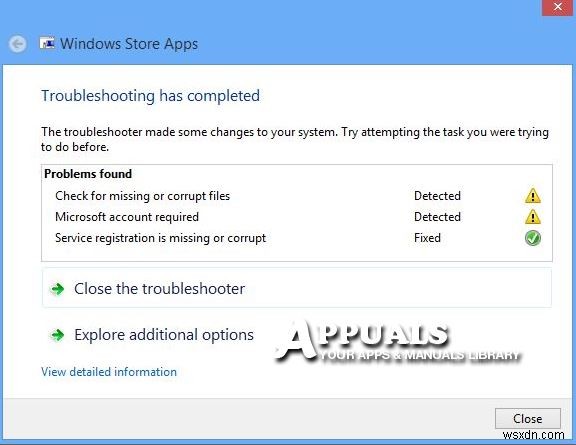 Khắc phục:Ứng dụng trong Windows 8 đang ngoại tuyến 