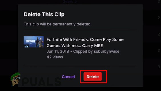 Làm thế nào để xóa clip trên Twitch? 