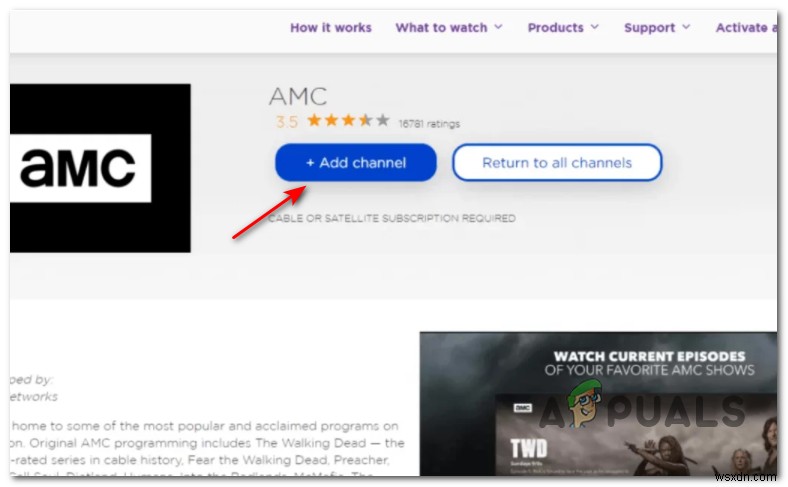 Kích hoạt AMC trên Apple TV, Android TV, Roku và Firestick 
