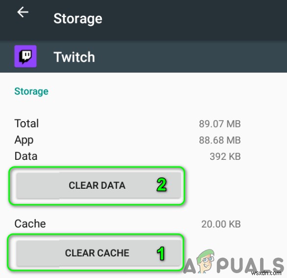 Khắc phục:Ứng dụng Twitch Mobile không hoạt động 