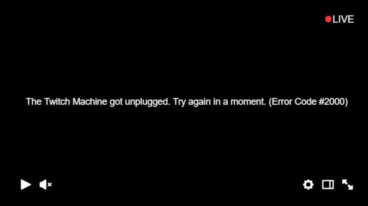 [Khắc phục sự cố] Máy Twitch bị  Lỗi 2000  được rút phích cắm 