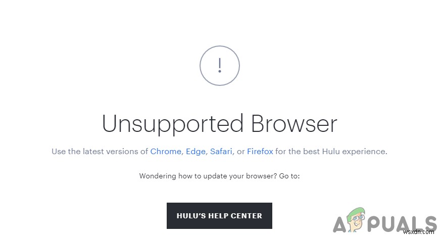 Khắc phục:Hulu không hoạt động trên Chrome 