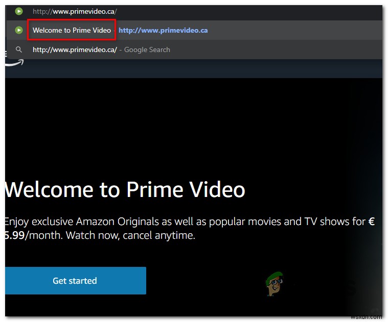 [Khắc phục] Mã lỗi Amazon Prime Video 7031 