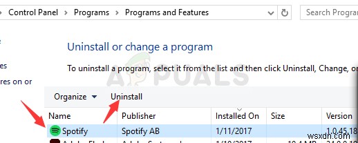 Khắc phục:Spotify Keeps Crashing trên Windows 10 