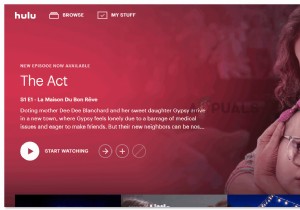 Cách xóa lịch sử xem trên Hulu 