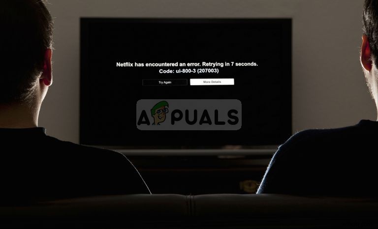 Khắc phục:Lỗi Netflix UI-800-3 