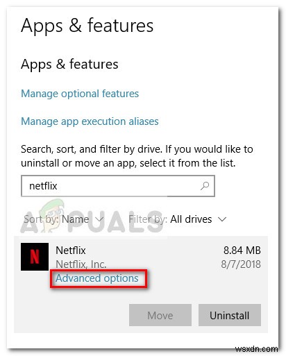 Khắc phục:Mã lỗi Netflix U7363-1261-8004B82E 