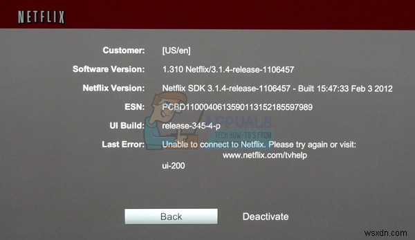 Khắc phục:Mã lỗi Netflix m7361-1253 