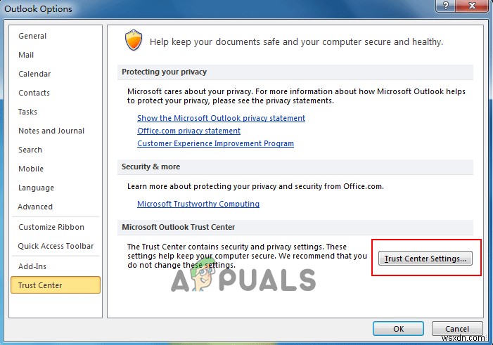 Khắc phục:“Hệ thống bảo mật cơ bản không thể tìm thấy tên ID kỹ thuật số của bạn” trên Microsoft Outlook? 