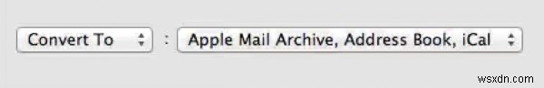 Làm thế nào để nhập tệp OLM trong Apple Mail? 
