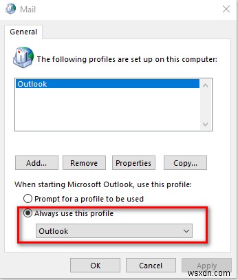 Làm thế nào để sửa lỗi Outlook 0x80190194? 