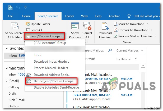 Giải quyết lỗi Outlook 0x800CCCDD  Máy chủ IMAP của bạn đã đóng kết nối  