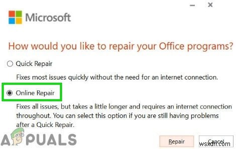 Làm thế nào để sửa lỗi Outlook  Sản phẩm không được cấp phép ? 