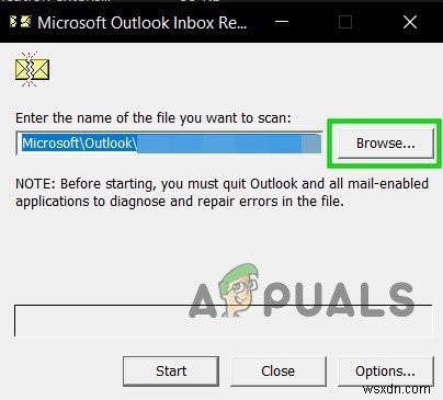 Khắc phục:Lỗi Outlook 0x8004060c 