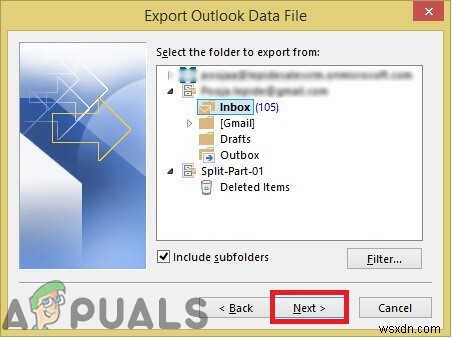 Khắc phục:Lỗi Outlook 0x8004060c 