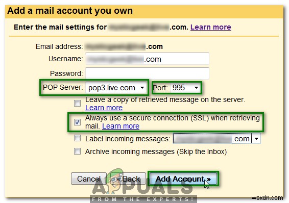 Làm cách nào để Truy cập các Email Hotmail từ Tài khoản Gmail của bạn? 
