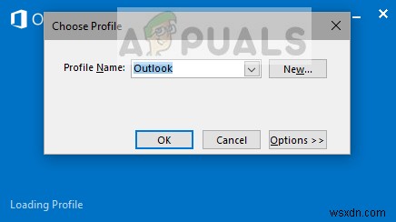 Khắc phục:Outlook không phản hồi 