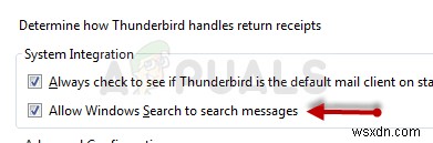 Khắc phục:Thunderbird không phản hồi trên Windows 