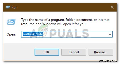 Khắc phục:Lỗi gửi 0x80040201 trên Outlook 