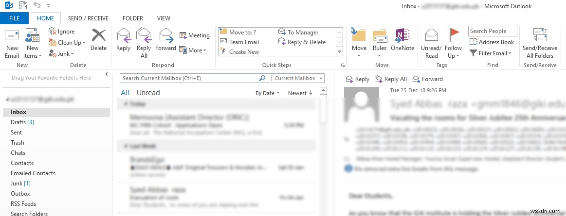 Khắc phục:Outlook luôn yêu cầu mật khẩu trên Windows 10 
