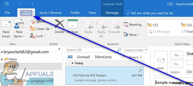 Cách chặn email không mong muốn trên Outlook 