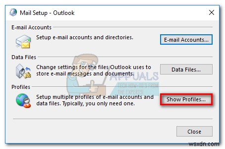 Cách thay đổi hoặc loại bỏ tài khoản chính khỏi Outlook 