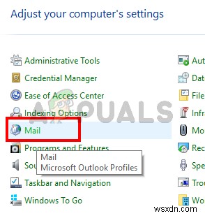 Khắc phục:Outlook bị kẹt khi tải hồ sơ ‘2010, 2013 và 2016’ 