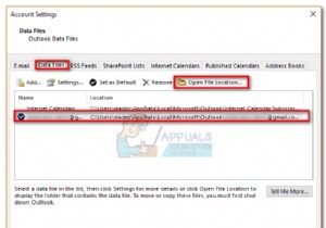 Cách di chuyển tệp dữ liệu ngoại tuyến Outlook (OST) trong năm 2010, 2013 và 2016 