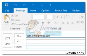 Khắc phục:Outlook Gửi tệp đính kèm winmail.dat 