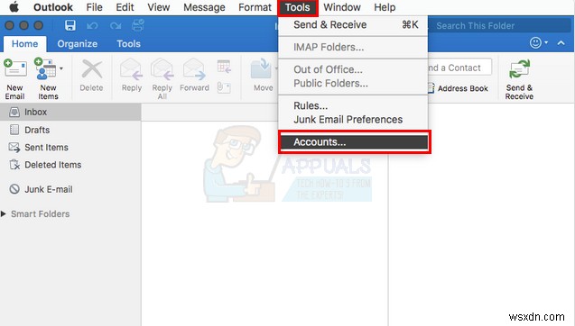 Cách thêm tài khoản email vào Microsoft Outlook 2016 