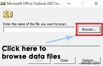 Khắc phục:Các bước sửa tệp dữ liệu pst hoặc ost outlook bị hỏng