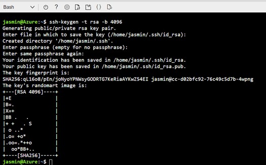 Tạo cặp khóa SSH trong Microsoft Azure và thêm vào Ubuntu Server 