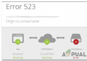[Khắc phục sự cố] Cloudflare  Lỗi 523:Không thể truy cập nguồn gốc  