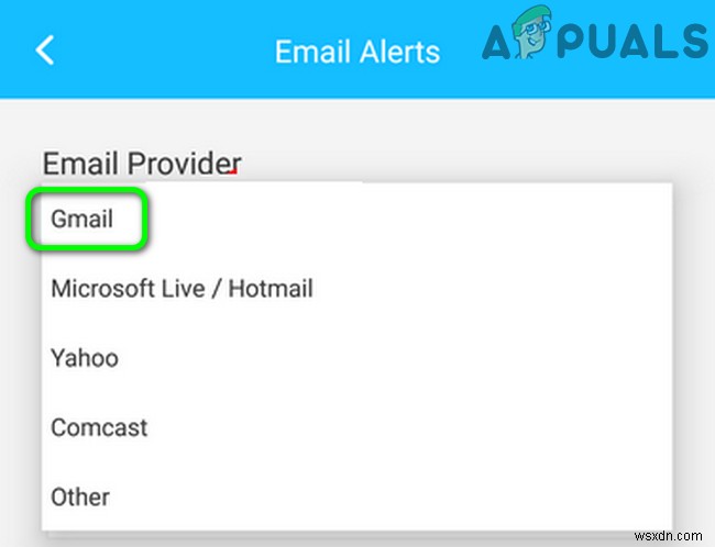 Khắc phục:Kiểm tra Email Amcrest Không thành công 