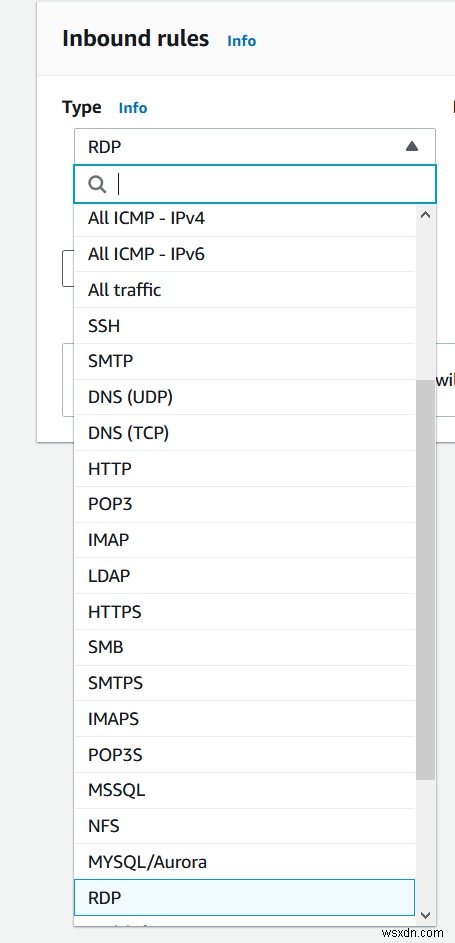 Cách định cấu hình quy tắc bảo mật trong Amazon EC2 Instance 