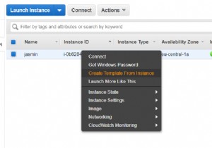 Cách tạo Launch Template từ Amazon EC2 Instance