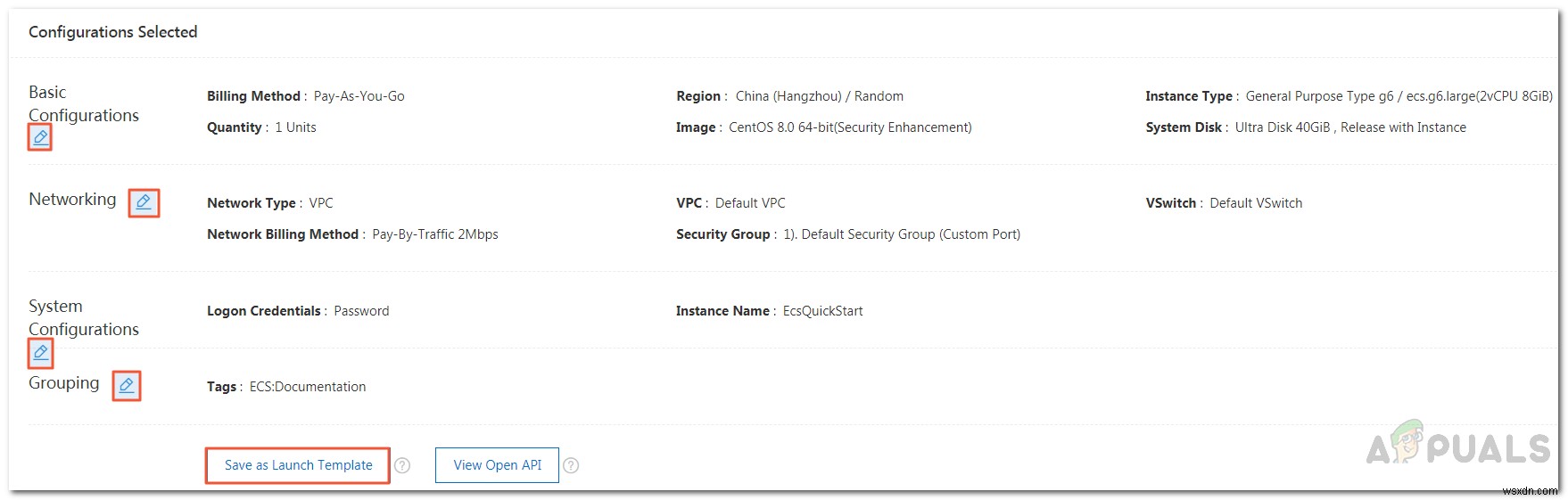 Cách định cấu hình WebServer (IIS) hoặc Apache trên Alibaba Cloud ‘Elastic Compute Service’? 