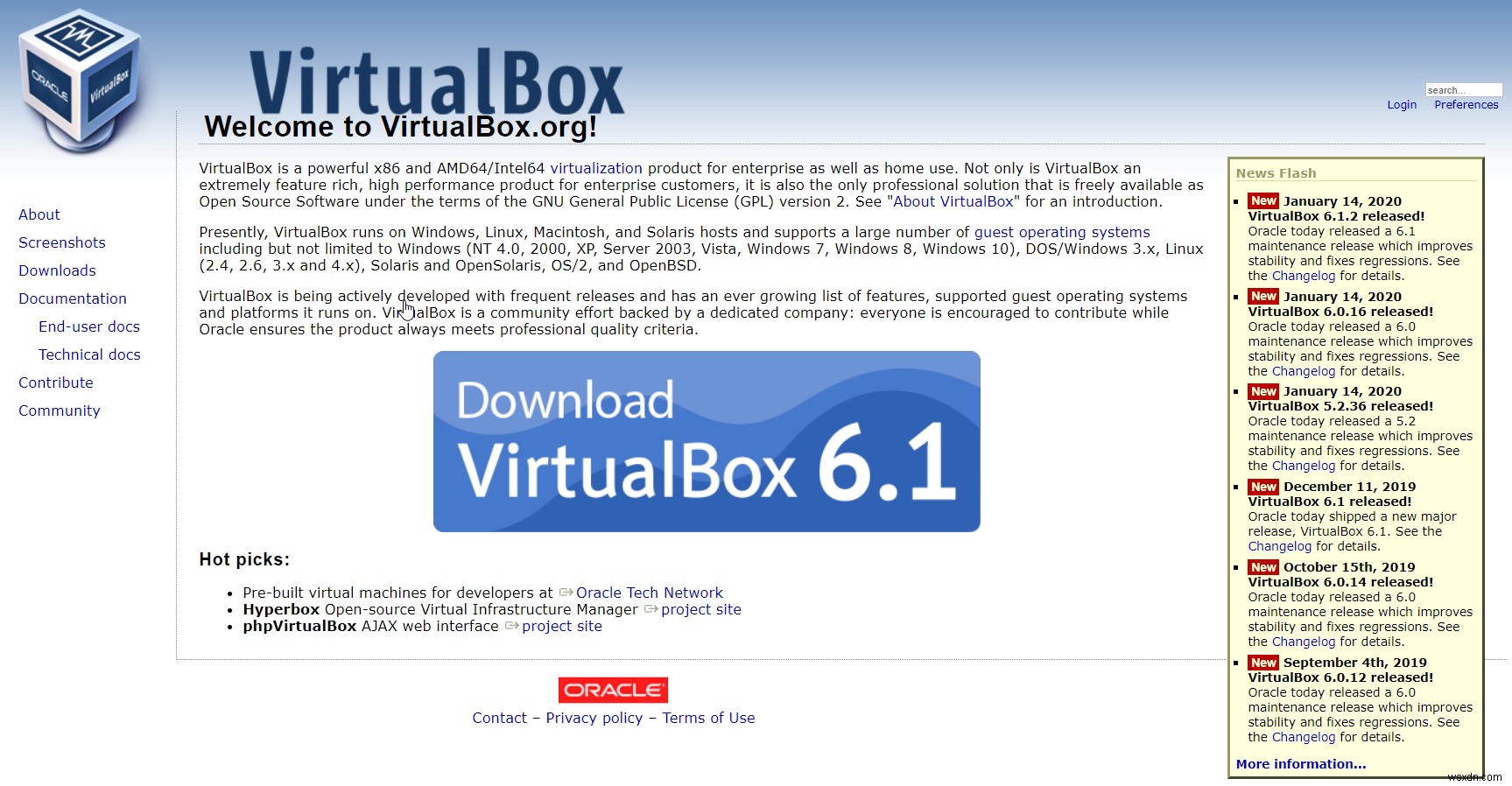 Cách cài đặt Oracle VM VirtualBox trên Windows 10 