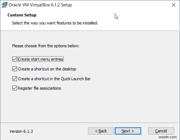 Cách cài đặt Oracle VM VirtualBox trên Windows 10 