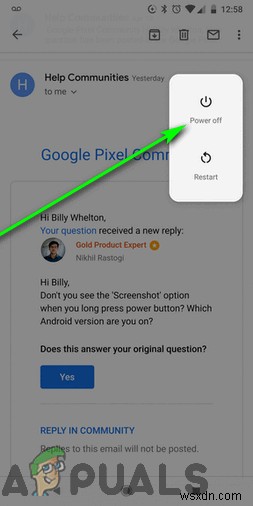 Khắc phục:Mạng WiFi buộc khởi động lại khi Google Pixel 2 được kết nối 