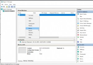 Di chuyển máy ảo từ vị trí này sang vị trí khác bằng Hyper-V 2019 