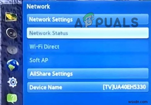 Khắc phục:TV Samsung không kết nối với Wifi 