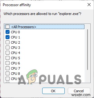Làm thế nào để giới hạn việc sử dụng CPU của một chương trình trong Windows? 
