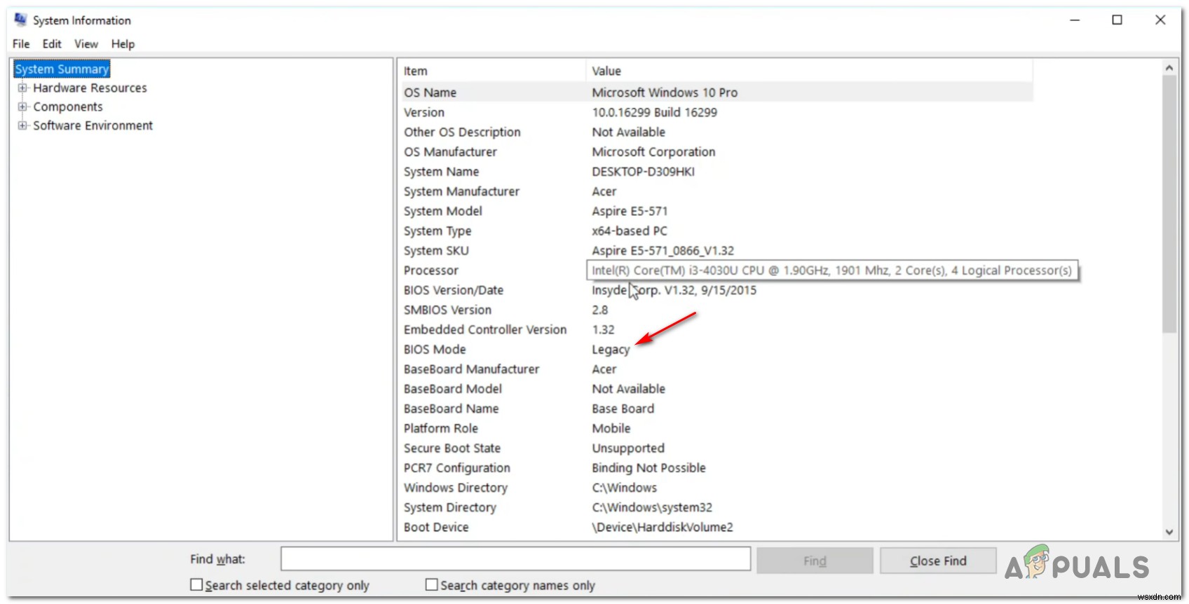 Cách chuyển đổi UEFI sang BIOS kế thừa trên Windows (7, 8 và 10) 