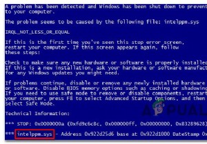 Cách khắc phục Intelppm.sys BSOD trên Windows 7,8 hoặc 10 