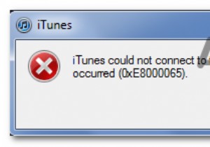 Cách sửa lỗi iTunes 0xE8000065 trên Windows 7/8/10?